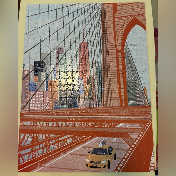Brooklyn Bridge Jigsaw Puzzle - 500 pieces - Picture 5 of 5